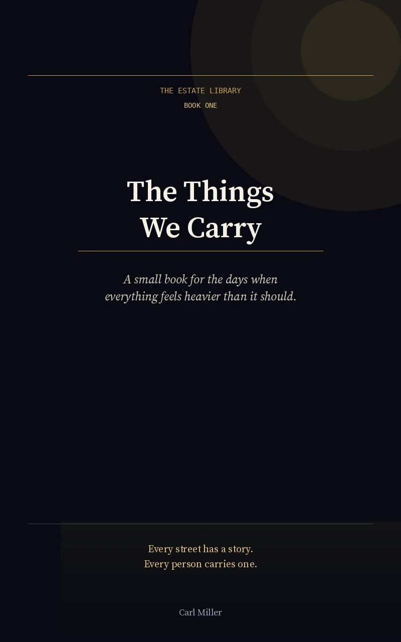Cover of The Things We Carry